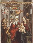 unknow artist Saint Anne with the Virgin and the Child Sweden oil painting artist